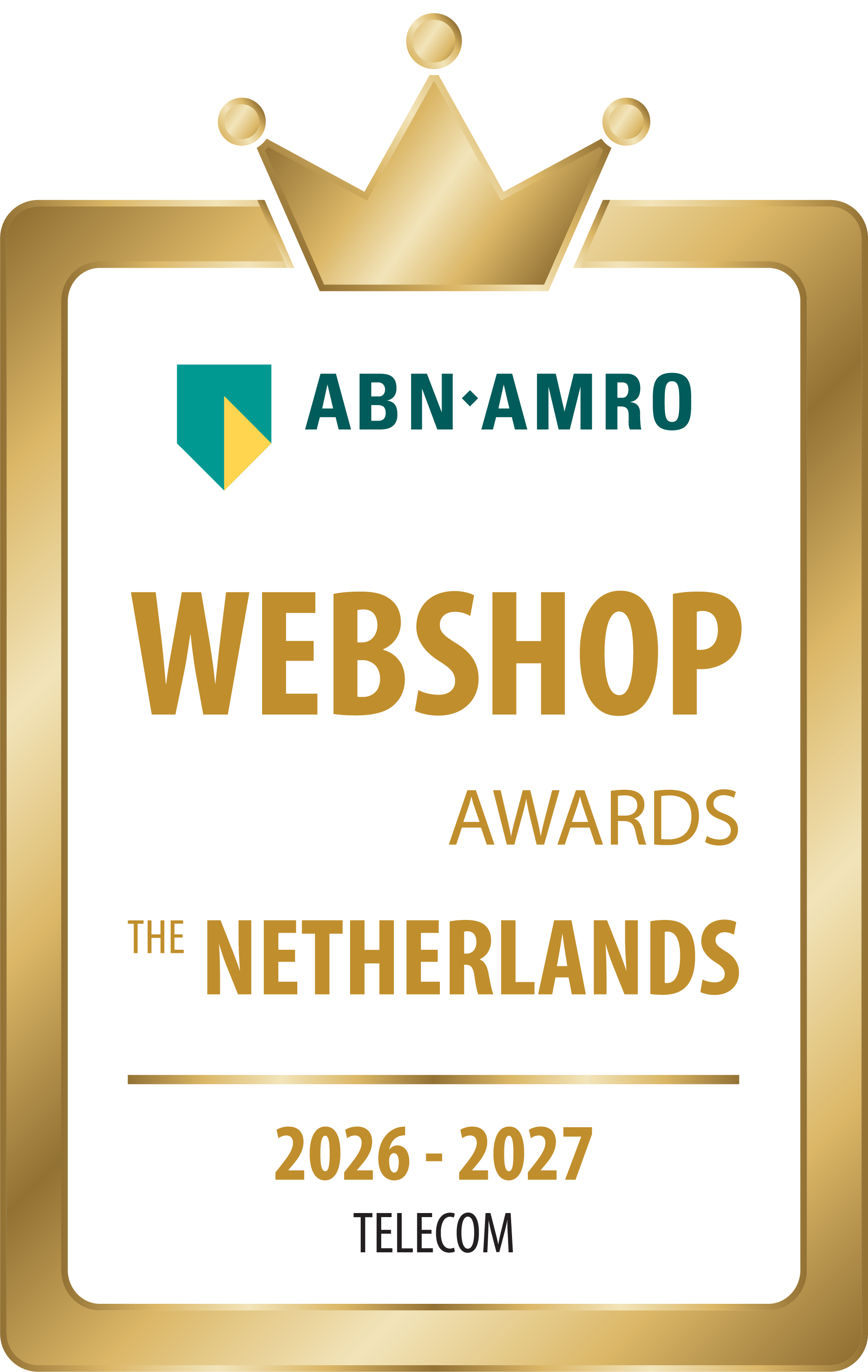 Webshop van het jaar Telecom 2025