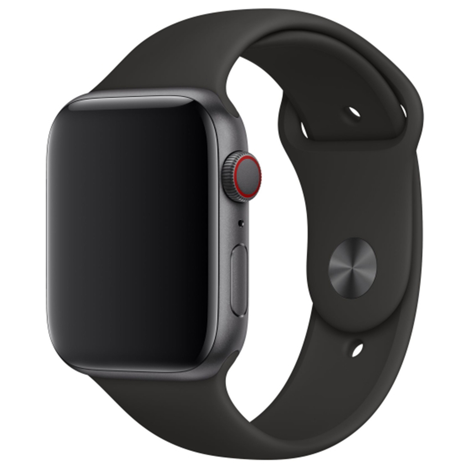 Sport Band voor de Apple Watch | 44/45/46/49 mm - Zwart