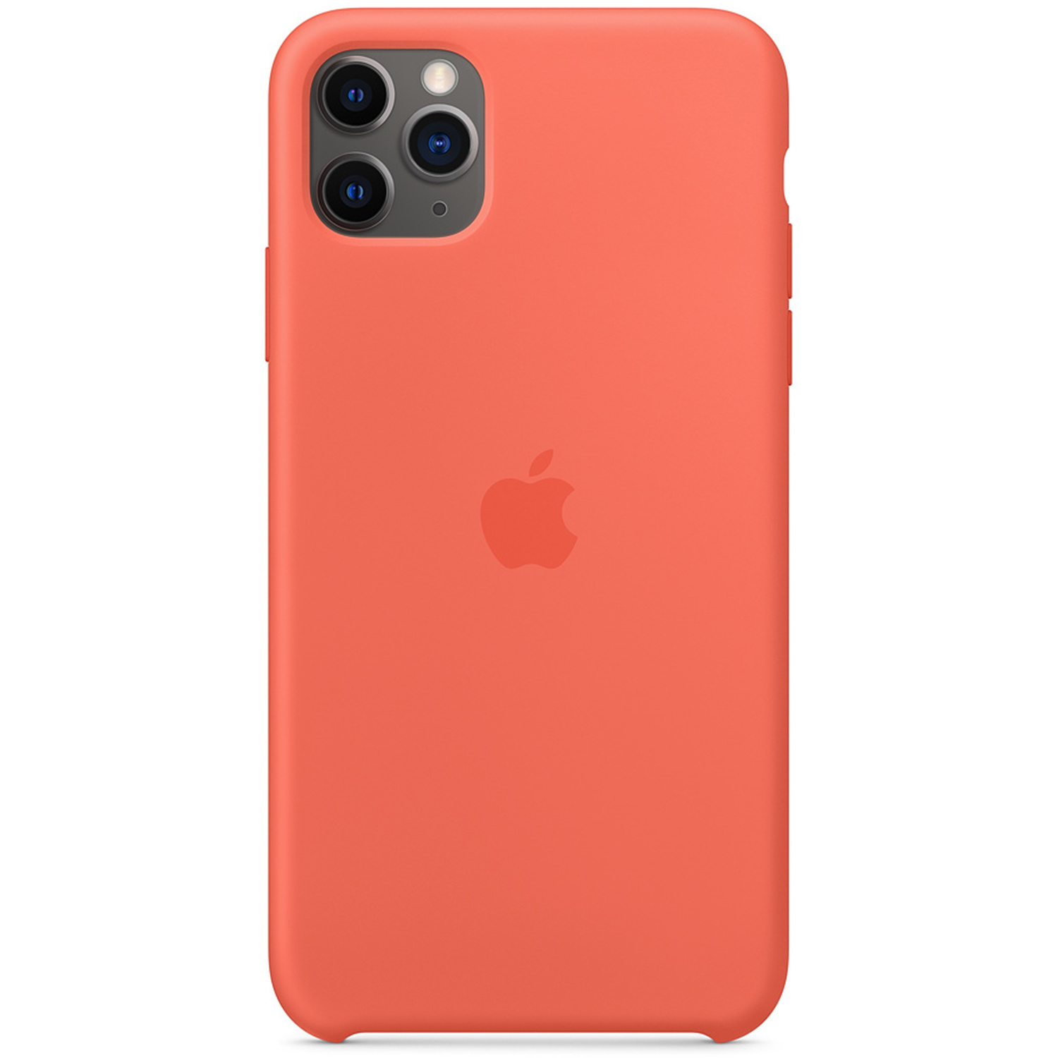 Coque en silicone Apple iPhone 11 Pro Max - Clementine Orange