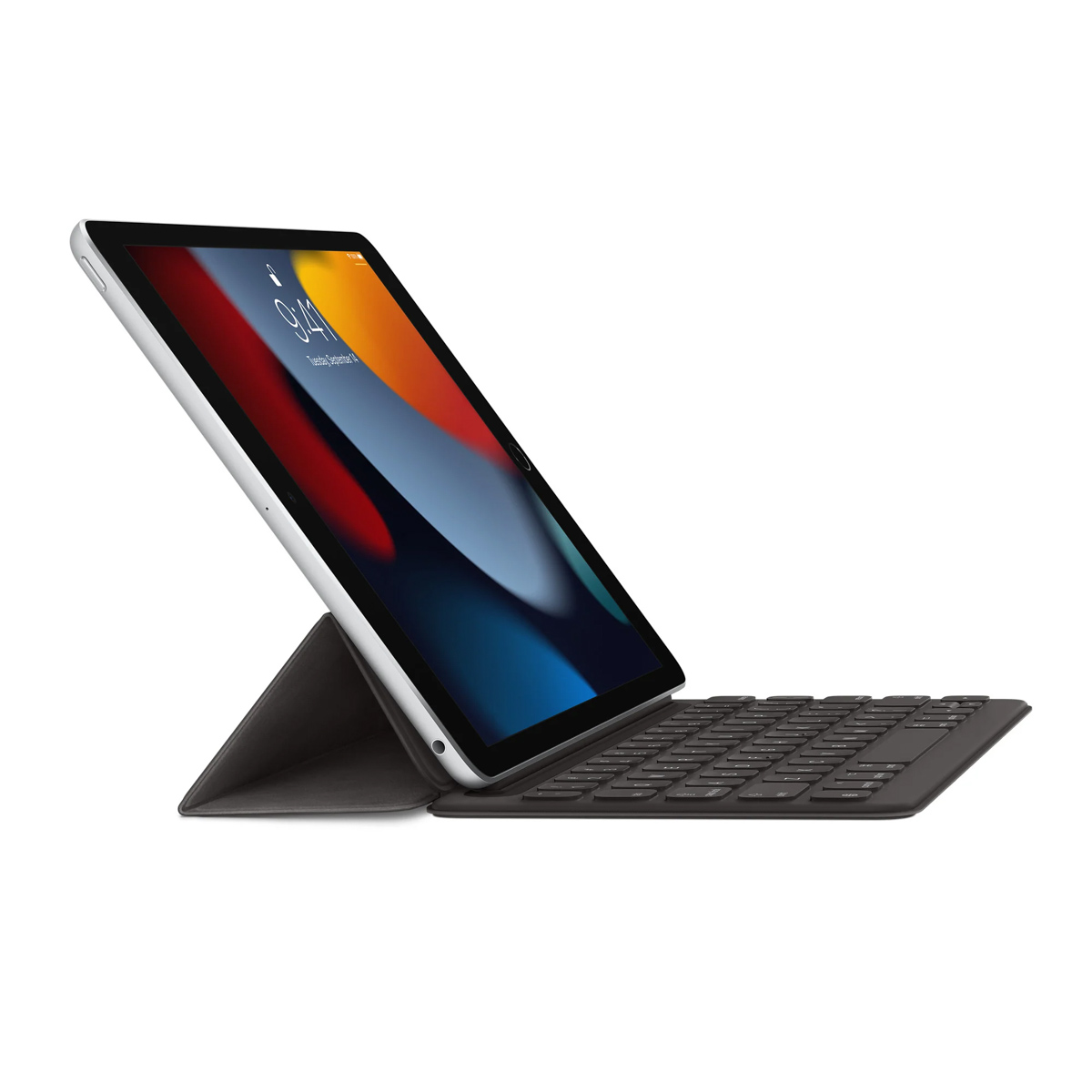 Smart Folio Keyboard voor de Apple iPad 9 (2021) 10.2 / iPad 8 (2020) 10.2 / iPad 7 (2019) 10.2 / Air 3 (2019) / Pro 10.5 (2017) - AZERTY / FR - Zwart