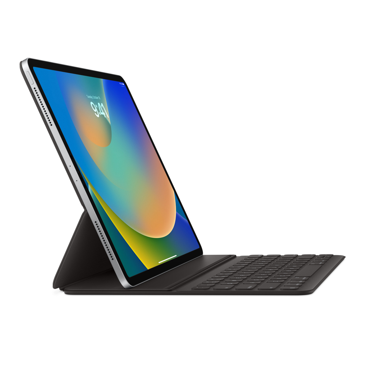 Smart Folio Keyboard voor de Apple iPad Air 13 inch (2026) M4 / (2025) M3 / (2024) M2 / iPad Pro 12.9 (2018/2020/2021/2022) - QWERTY / INT - Zwart