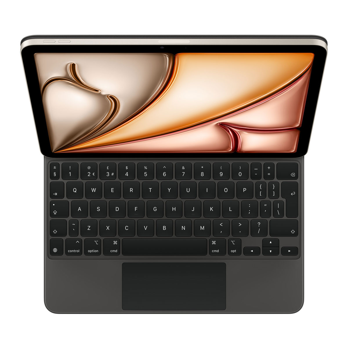 Magic Keyboard voor de Apple iPad Air 11 inch (2026) M4 / (2025) M3 / (2024) M2 / Air 5 (2022) / Air 4 (2020) / Pro 11 (18/20/21/22) - QWERTY / INT - Zwart