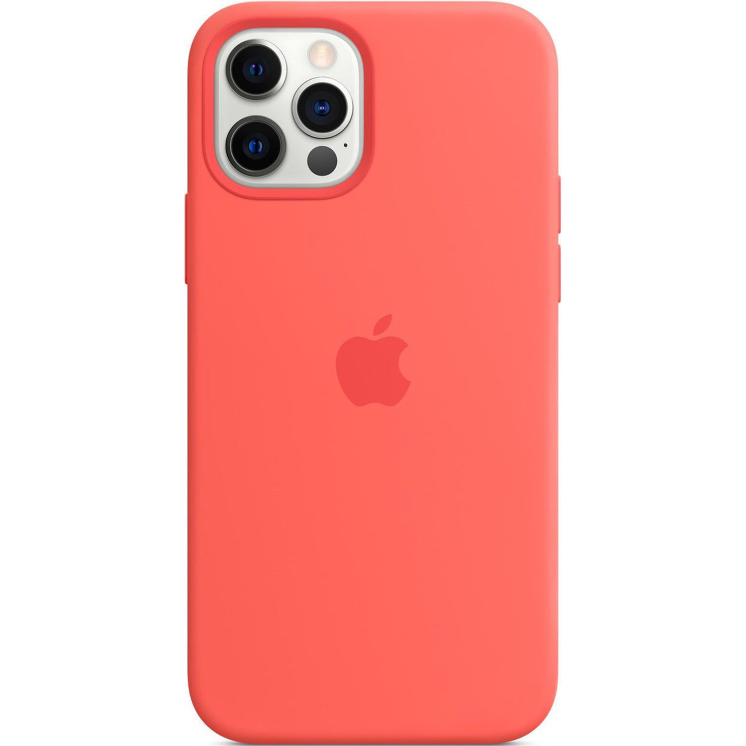 Coque en silicone MagSafe Apple iPhone 12 (Pro) - Pink Citrus