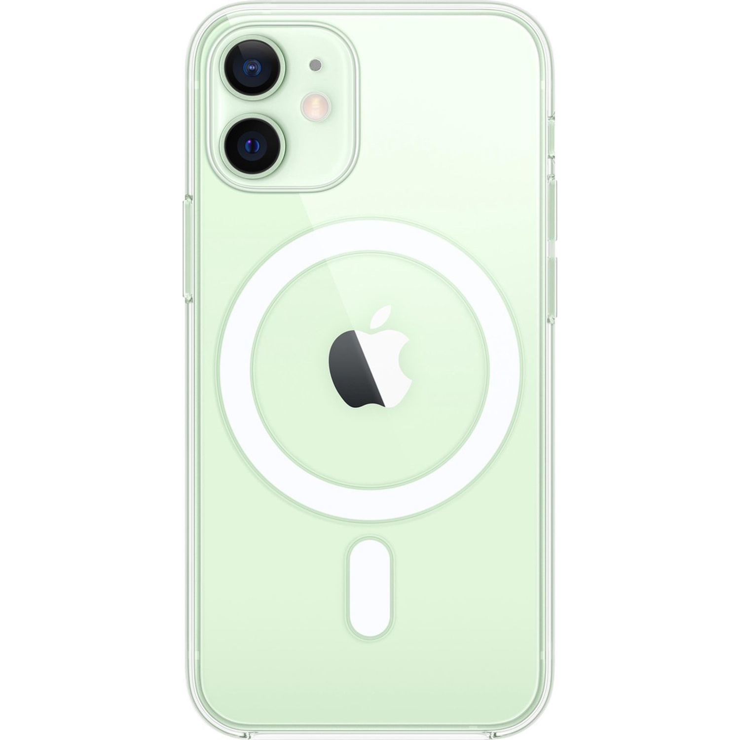 Clearcase MagSafe voor de Apple iPhone 12 Mini - Transparent