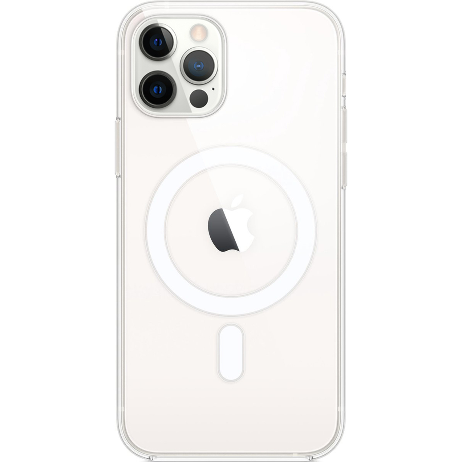 Clearcase MagSafe voor de Apple iPhone 12 (Pro) - Transparent
