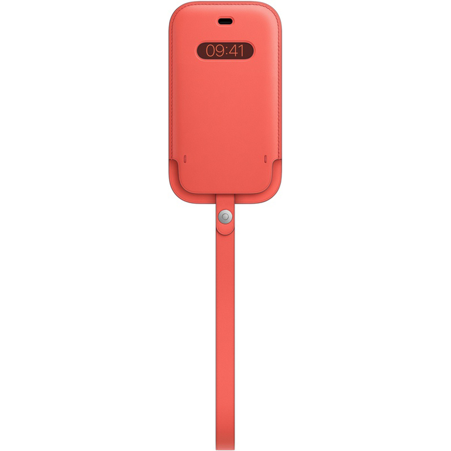 Sacoche en cuir MagSafe Apple iPhone 12 Mini - Pink Citrus