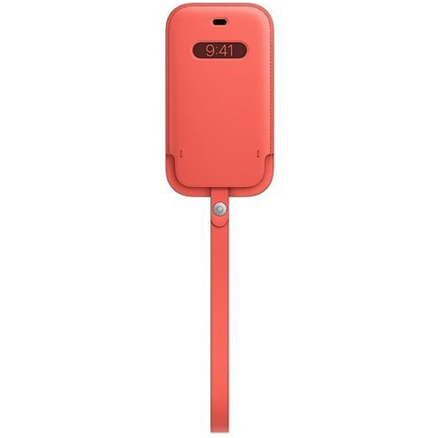 Sacoche en cuir MagSafe Apple iPhone 12 (Pro) - Pink Citrus