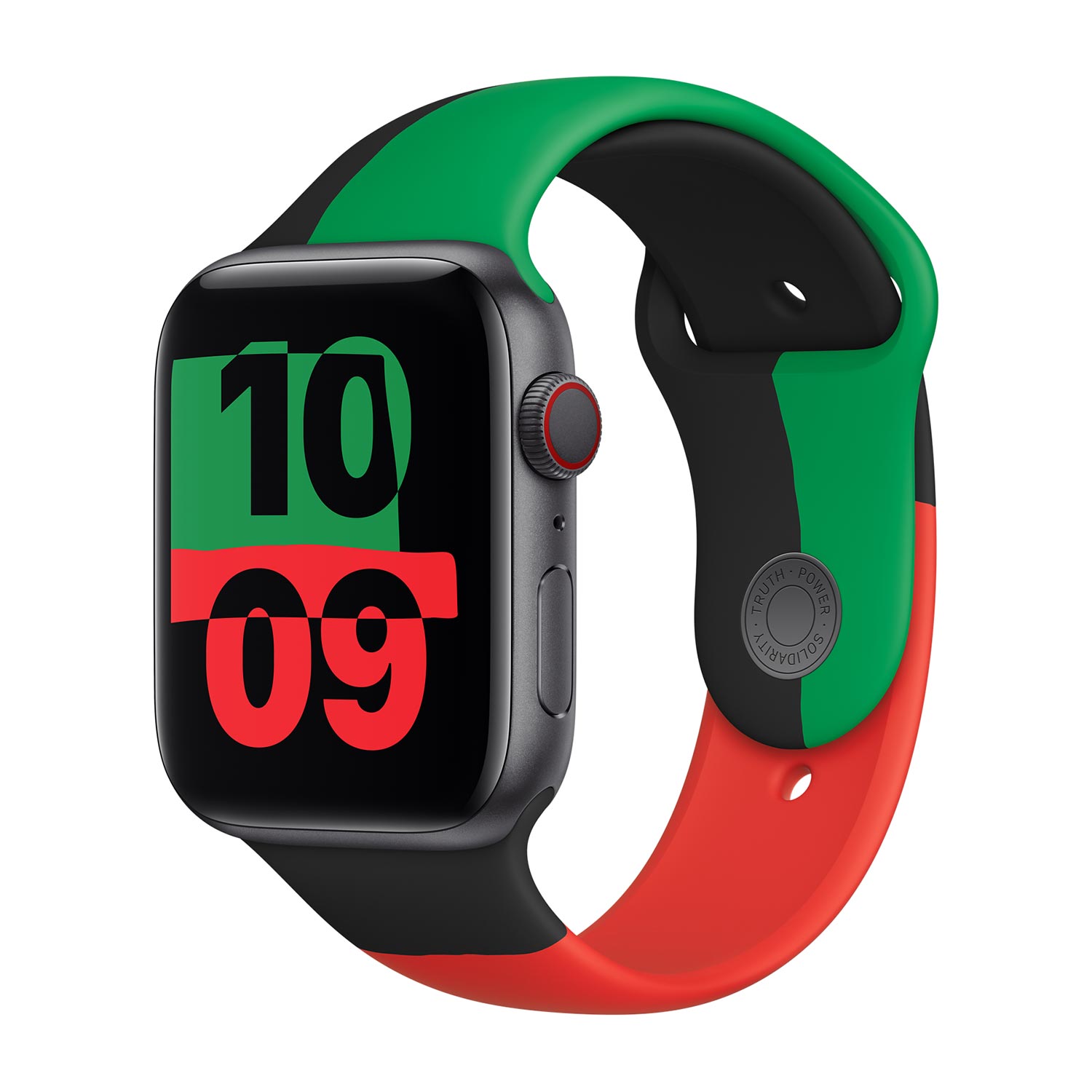 Bracelet Sport Apple Watch | 44/45/46/49 mm - Black Unity