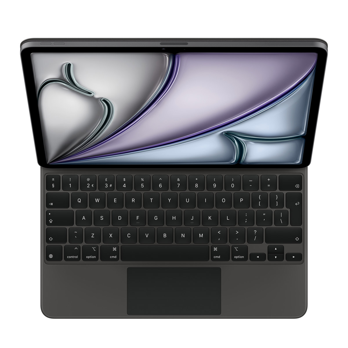 Magic Keyboard Apple iPad Air 13 pouces (2026) M4 / (2025) M3 / (2024) M2 / iPad Pro 12.9 (2018/2020/2021/2022) - QWERTY / INT - Noir