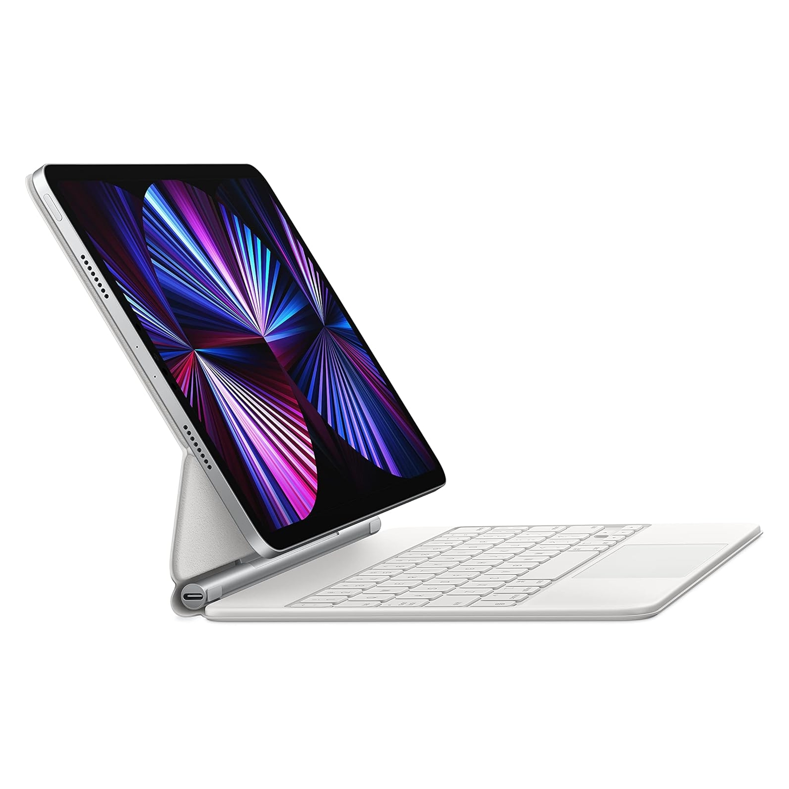 Magic Keyboard voor de Apple iPad Air 11 inch (2026) M4 / (2025) M3 / (2024) M2 / Air 5 (2022) / Air 4 (2020) / Pro 11 (18/20/21/22) - QWERTY / UK - Wit