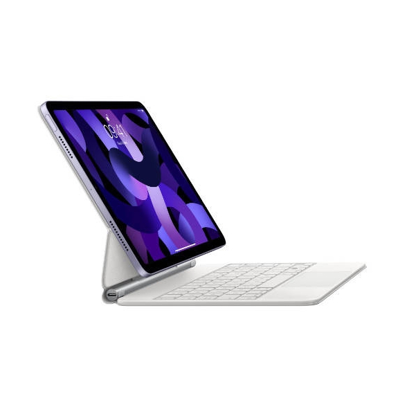 Magic Keyboard voor de Apple iPad Air 11 inch (2026) M4 / (2025) M3 / (2024) M2 / Air 5 (2022) / Air 4 (2020) / Pro 11 (18/20/21/22) - AZERTY / FR - Wit