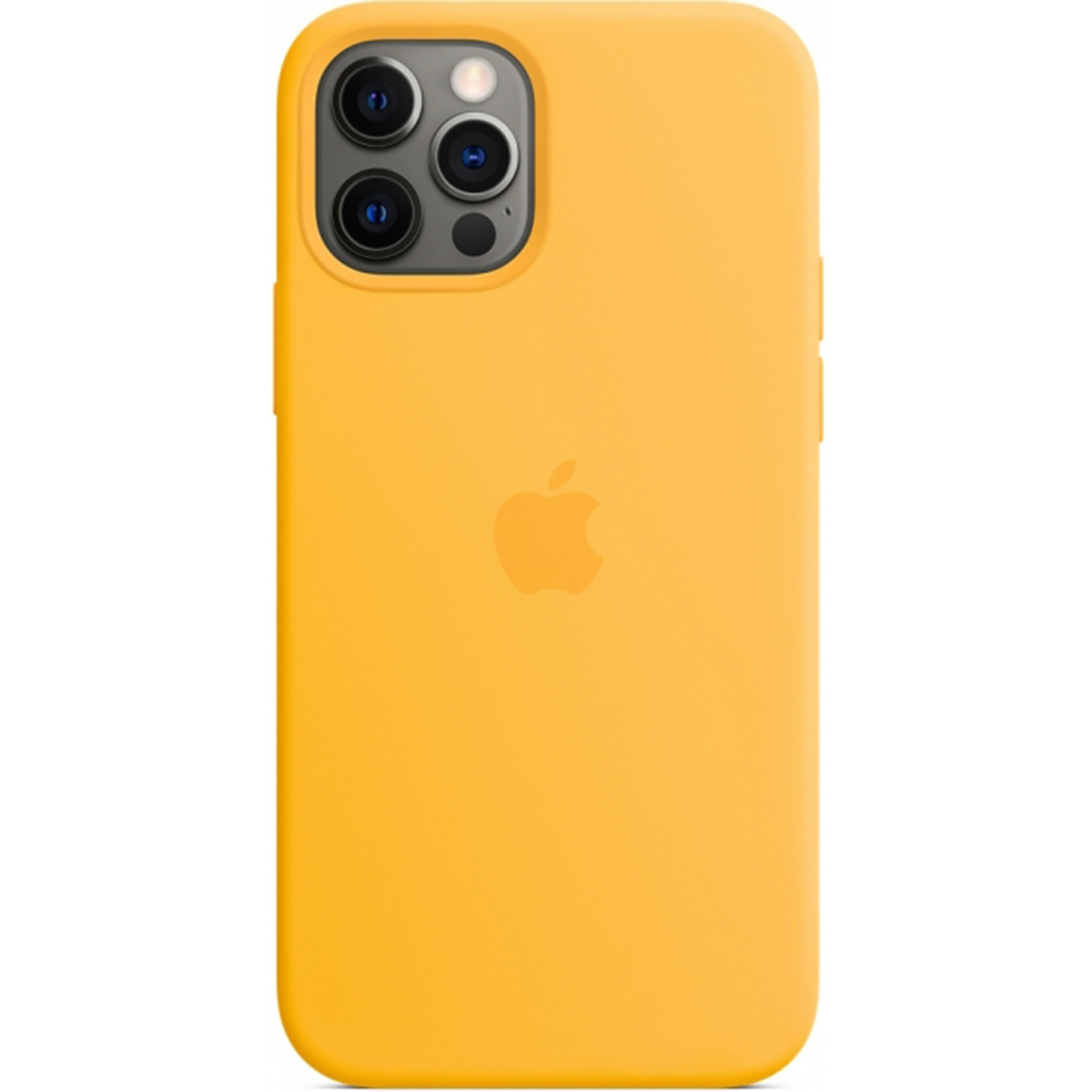 Coque en silicone MagSafe Apple iPhone 12 (Pro) - Sunflower
