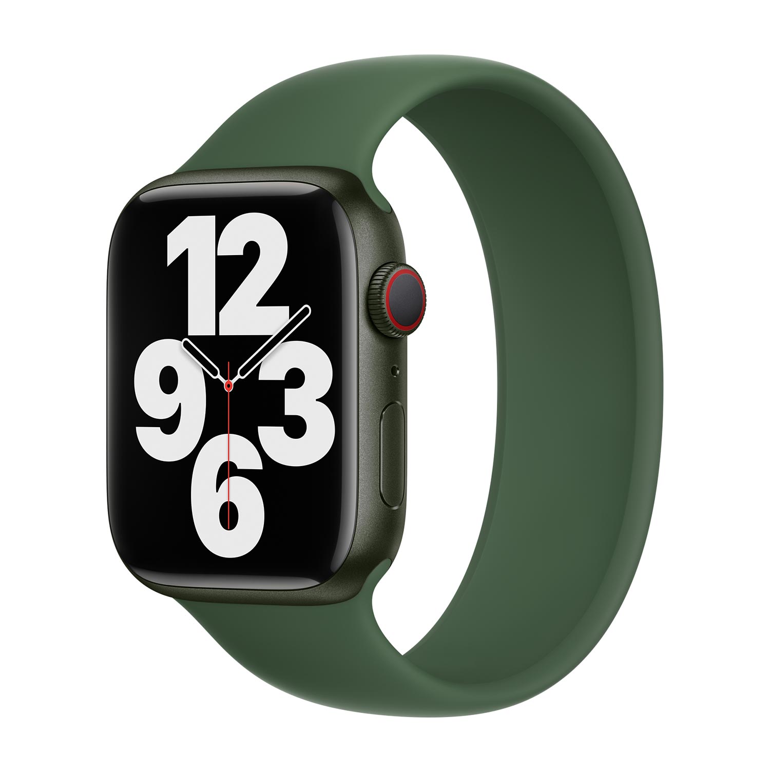 Siliconen solobandje voor de Apple Watch | 38/40/41/42 mm - Maat 5 - Clover