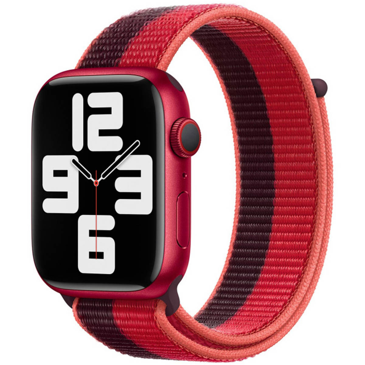 Bracelet Sport Loop Apple Watch | 38/40/41/42 mm - Black / Red