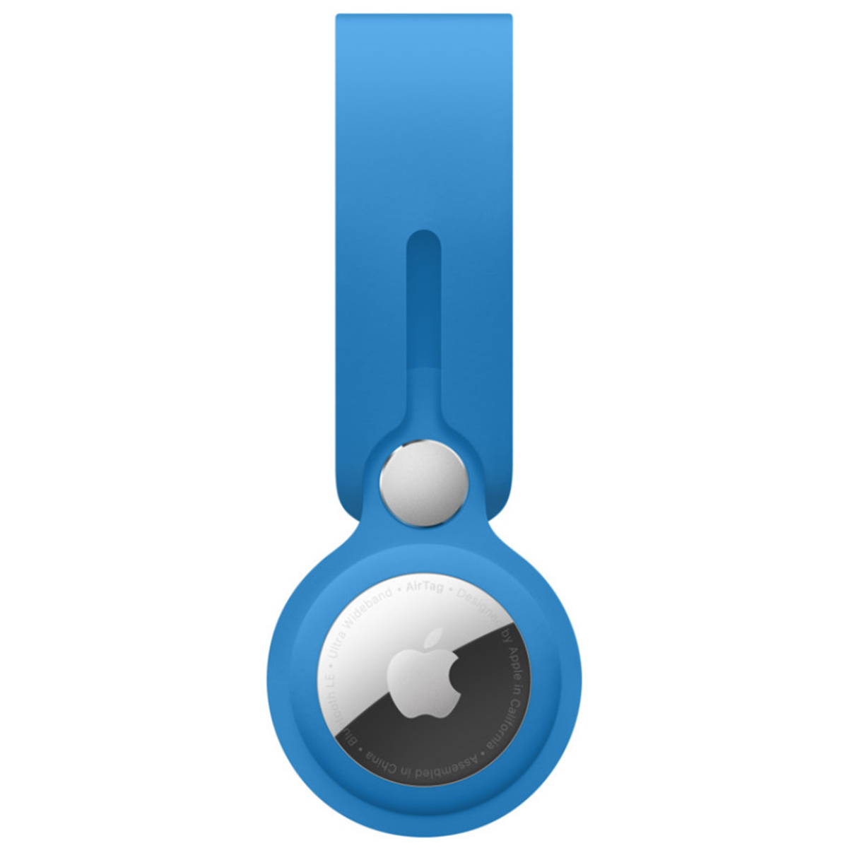 Silicone Loop voor de Apple AirTag - Capri Blue