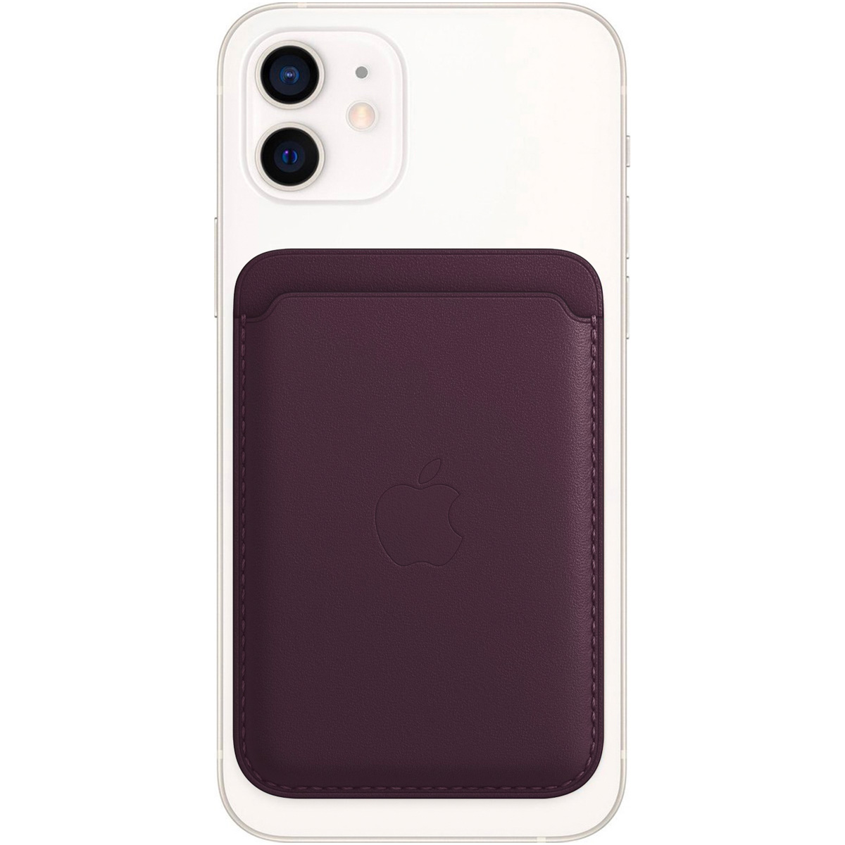 Leather Wallet MagSafe (Apple Wallet 1st generation) - Dark Cherry