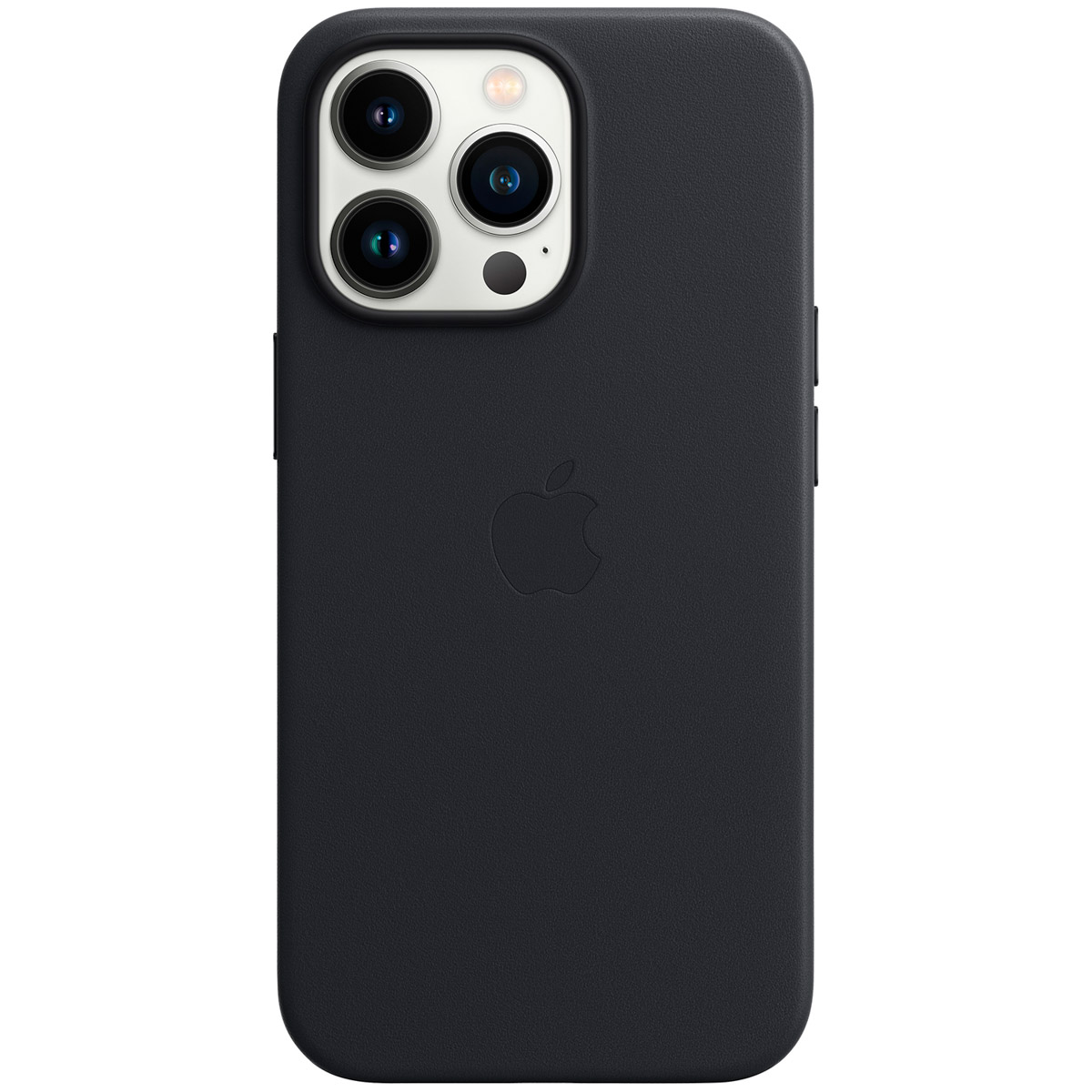 Leather Backcover MagSafe voor de Apple iPhone 13 Pro - Midnight
