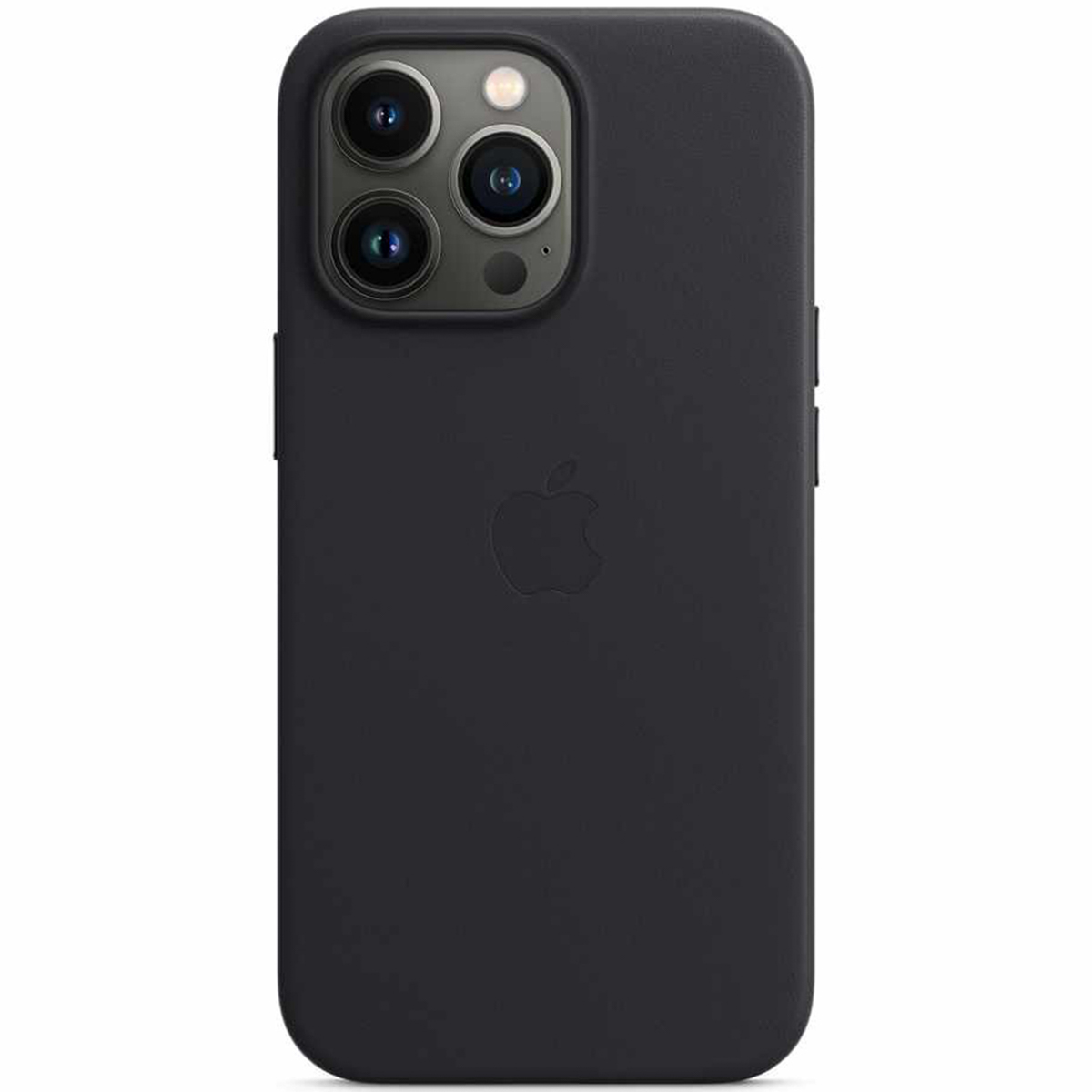 Coque Leather MagSafe Apple iPhone 13 Pro Max - Midnight