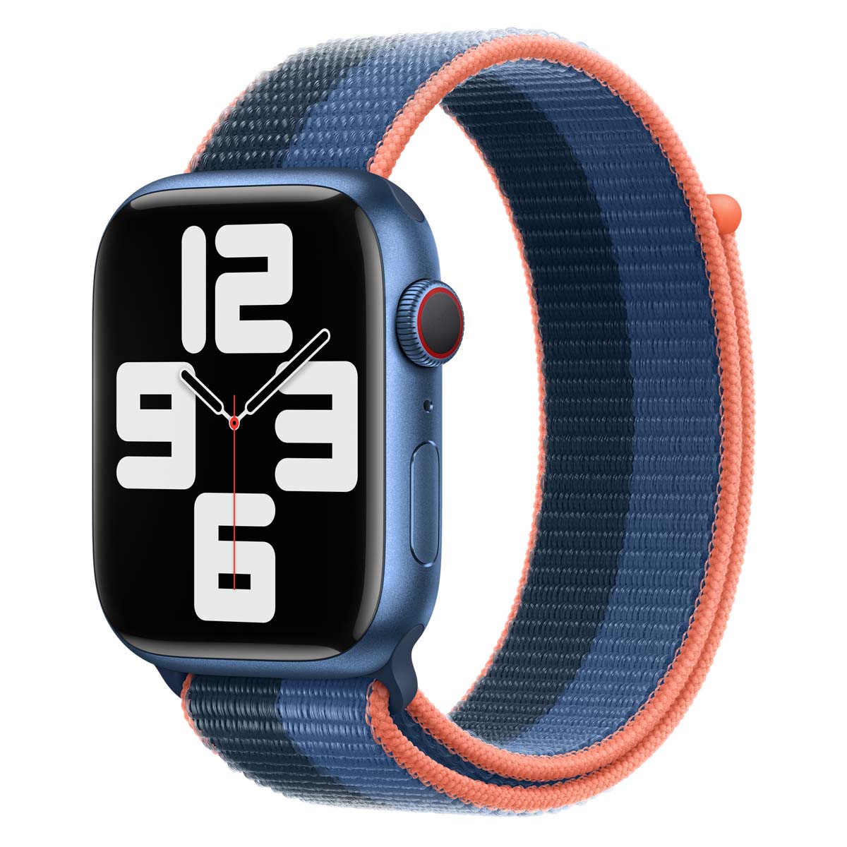 Bracelet Sport Loop Apple Watch | 44/45/46/49 mm - Blue Jay/Abyss Blue