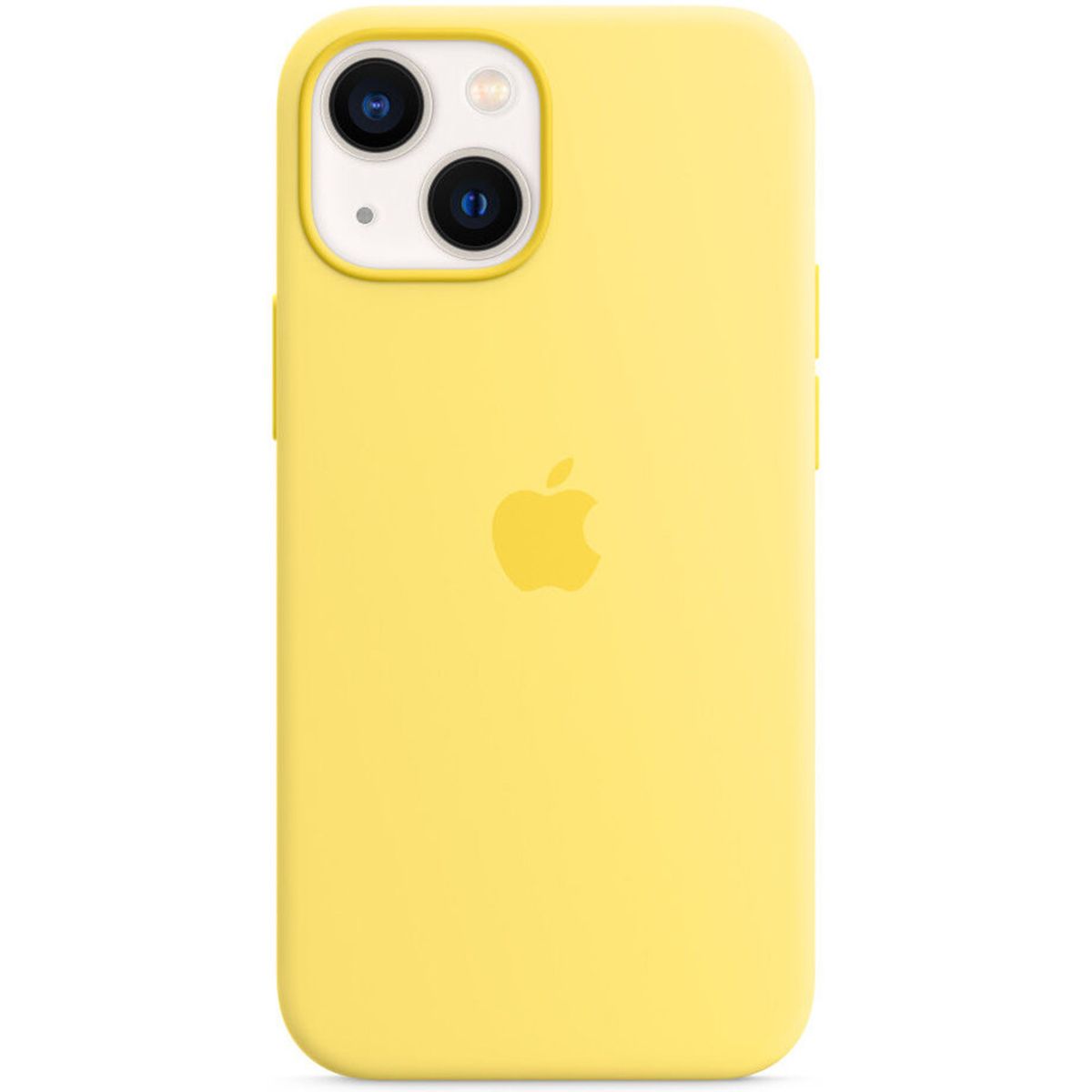 Coque en silicone MagSafe Apple iPhone 13 Mini - Lemon Zest