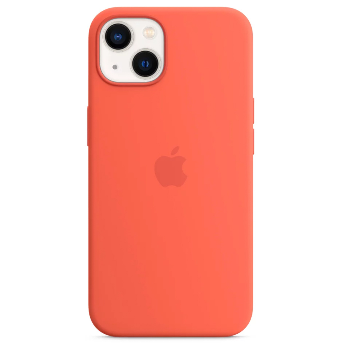 Coque en silicone MagSafe Apple iPhone 13 Mini - Nectarine