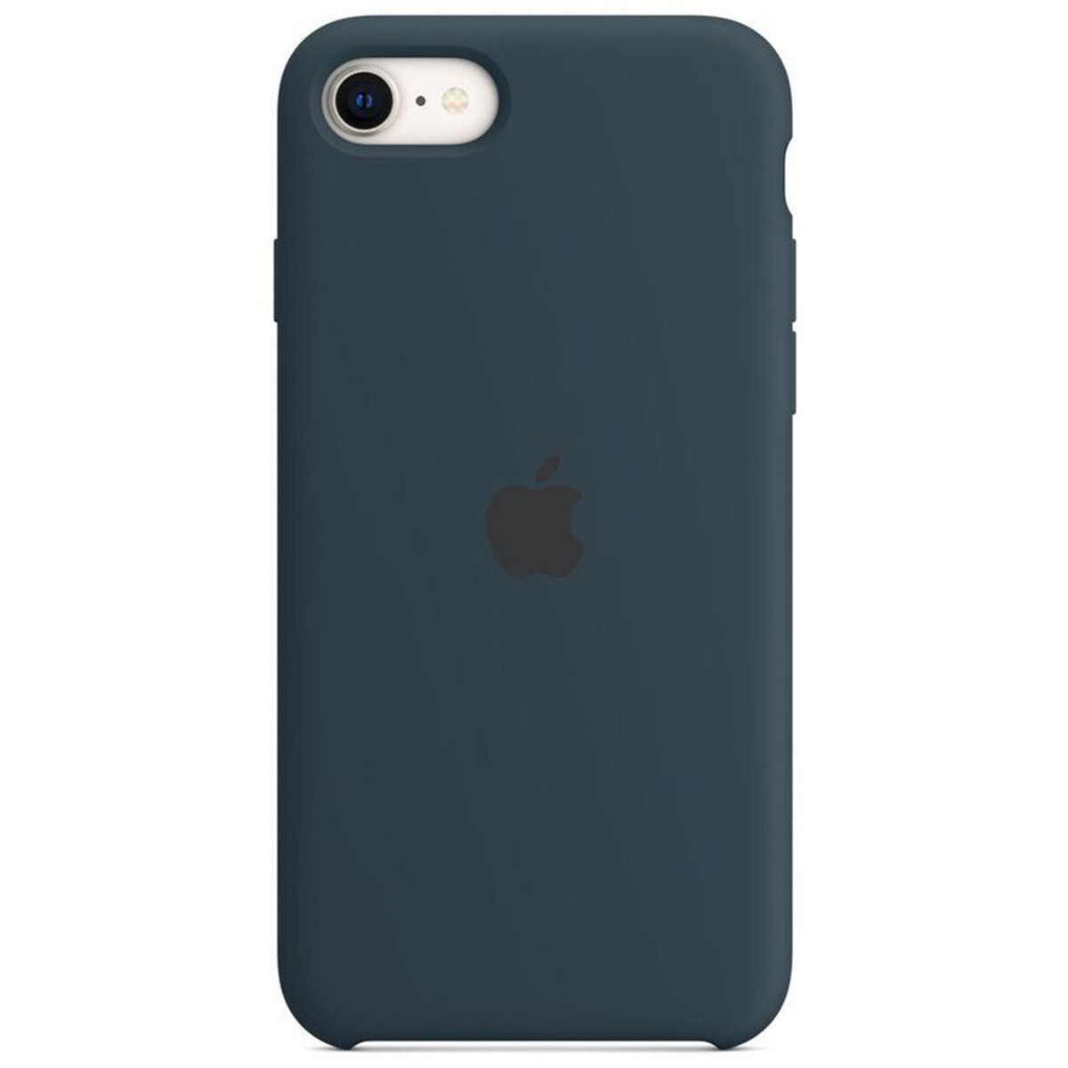 Silicone Backcover voor de Apple iPhone SE (2022 / 2020) / 8 / 7 - Abyss Blue