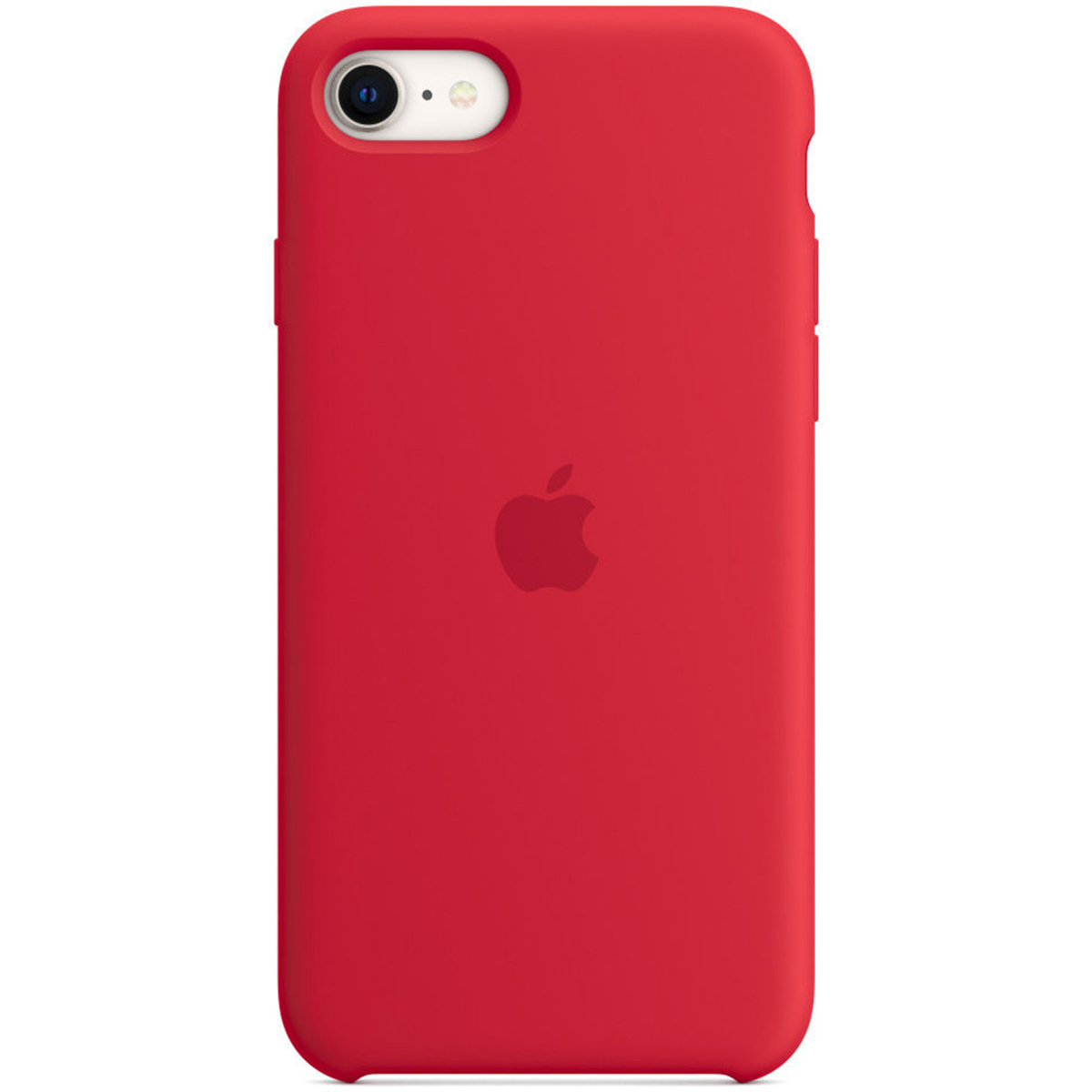 Silicone Backcover voor de Apple iPhone SE (2022 / 2020) / 8 / 7 - Rood