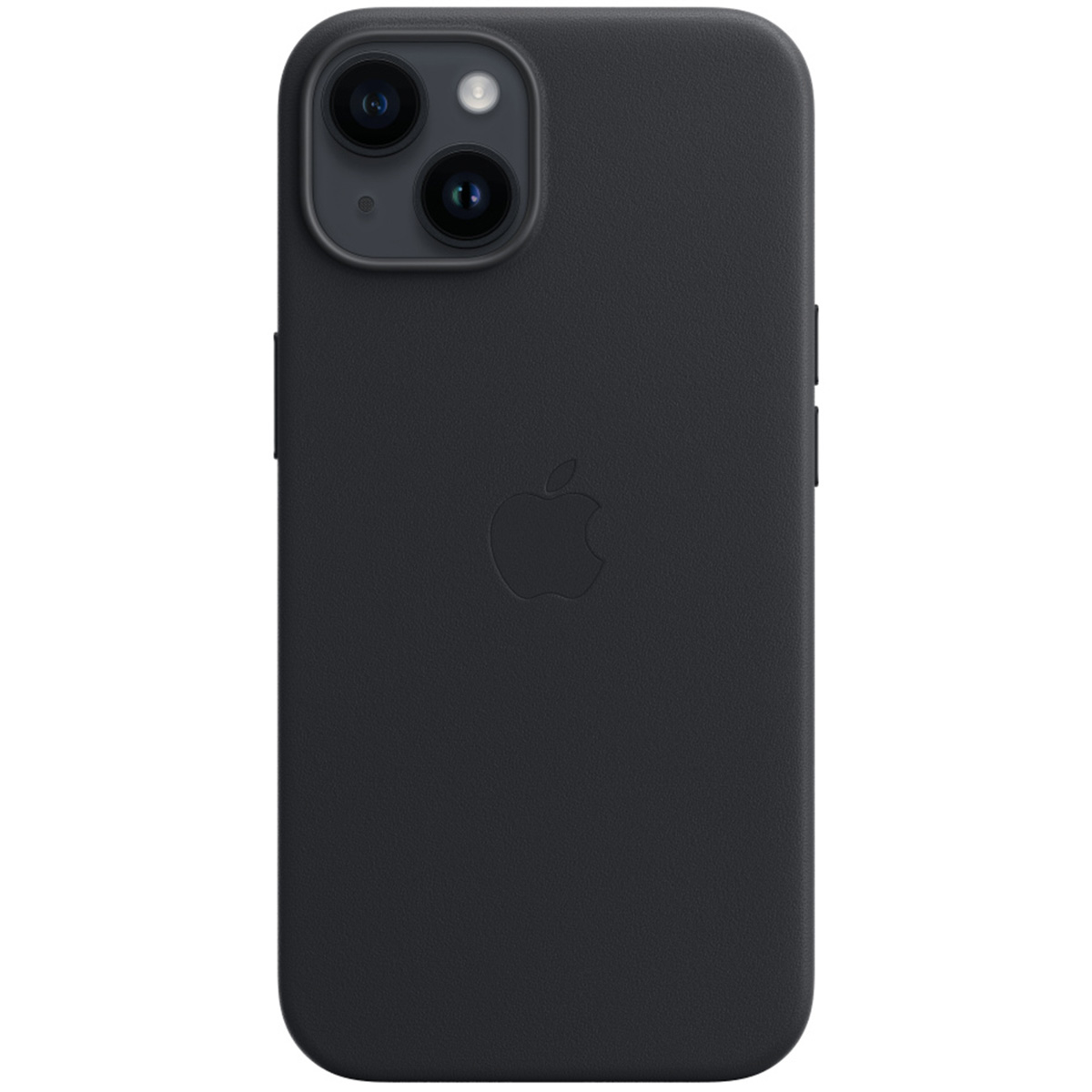 Leather Backcover MagSafe voor de Apple iPhone 14 - Midnight