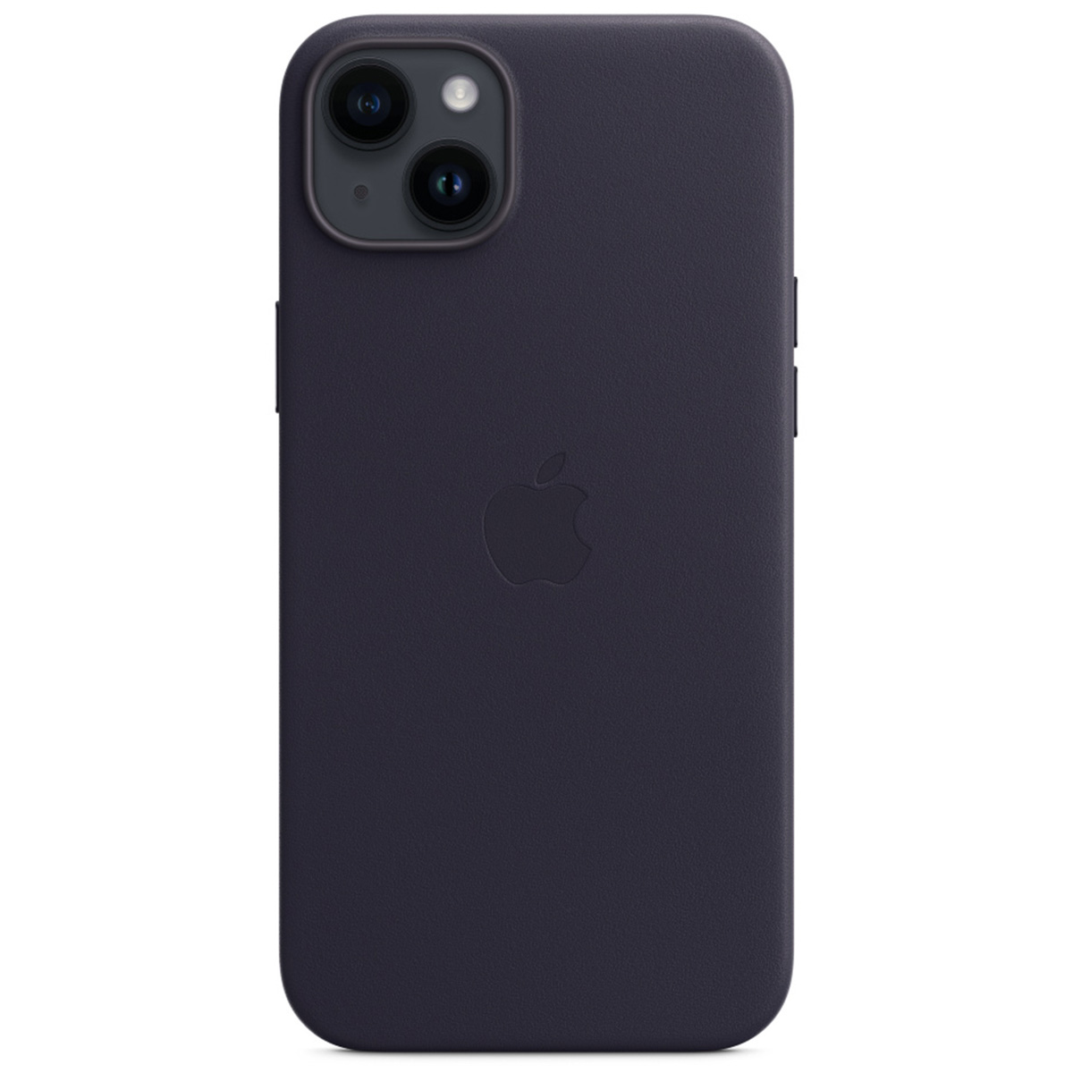 Coque Leather MagSafe Apple iPhone 14 Plus - Ink
