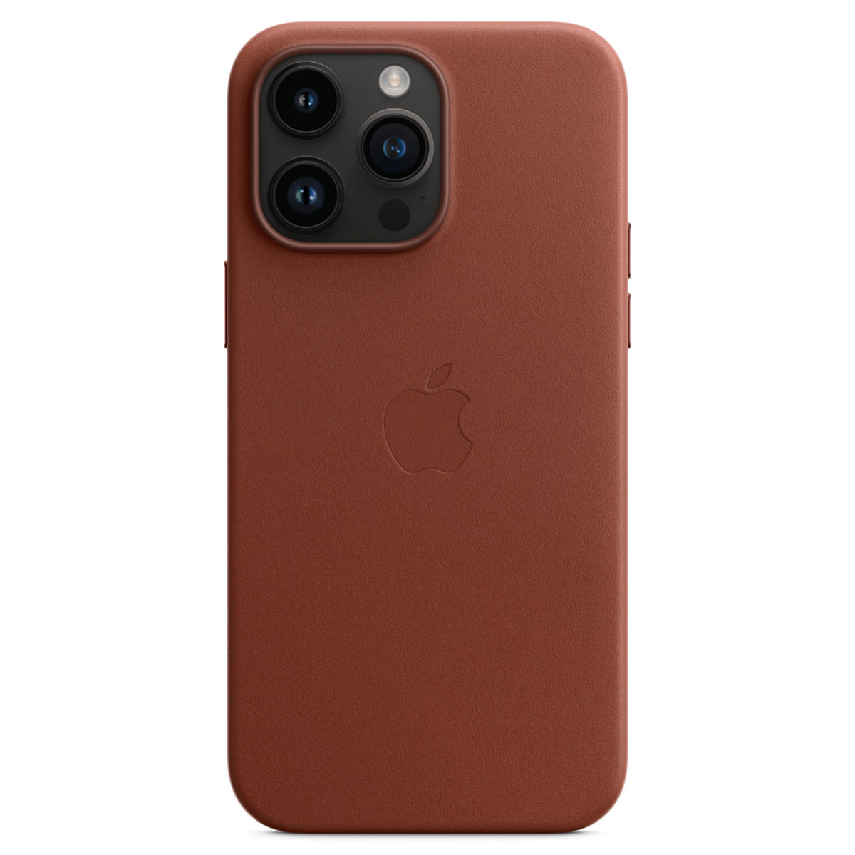 Coque Leather MagSafe Apple iPhone 14 Pro Max - Umber
