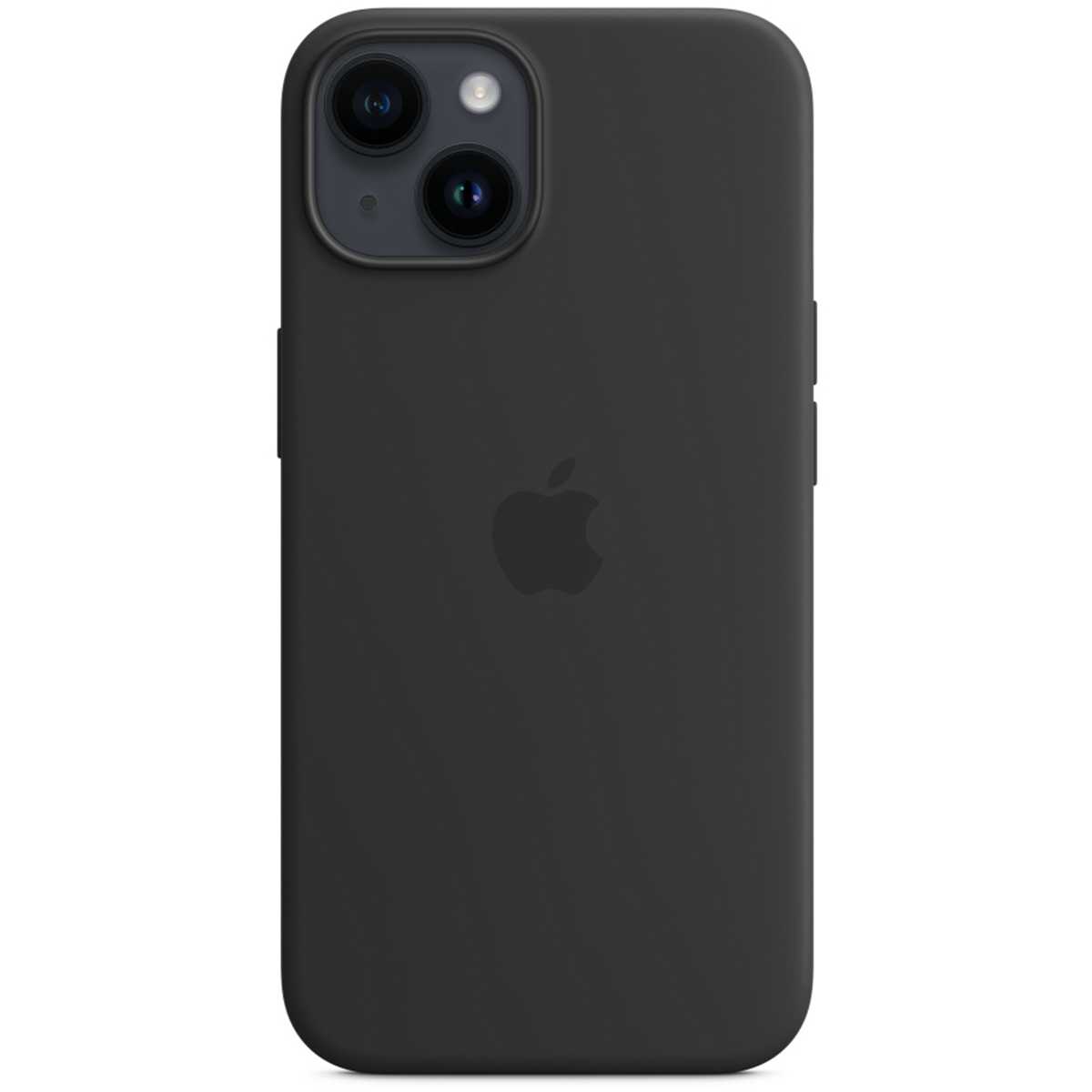 Silicone Backcover MagSafe voor de Apple iPhone 14 - Midnight