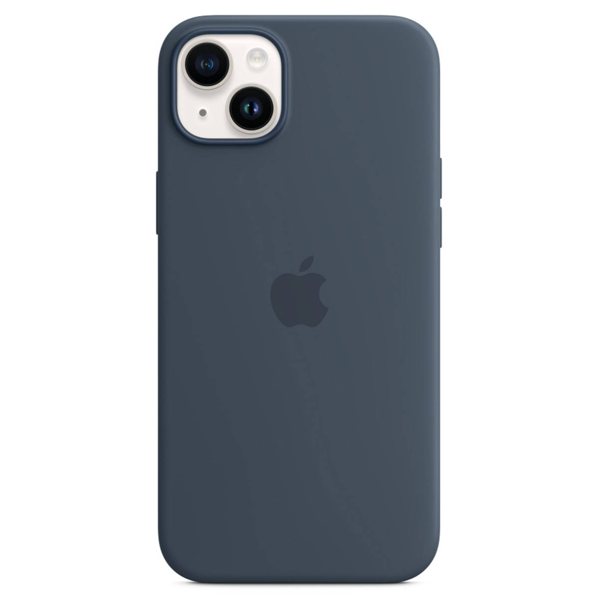 Coque en silicone MagSafe Apple iPhone 14 Plus - Storm Blue