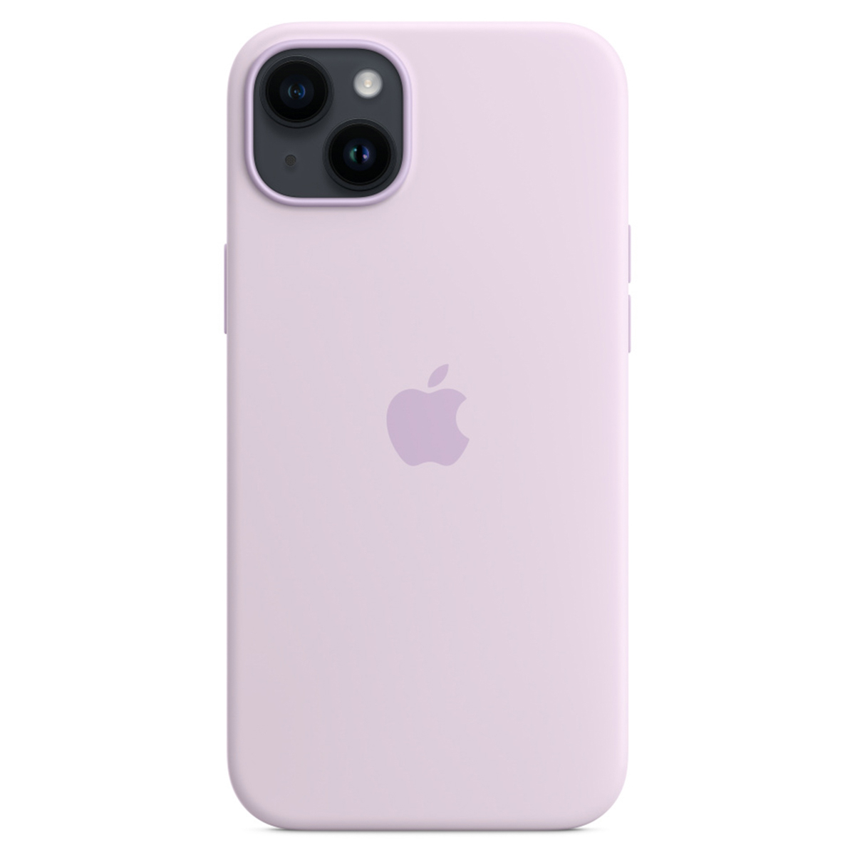 Silicone Backcover MagSafe voor de Apple iPhone 14 Plus - Lila