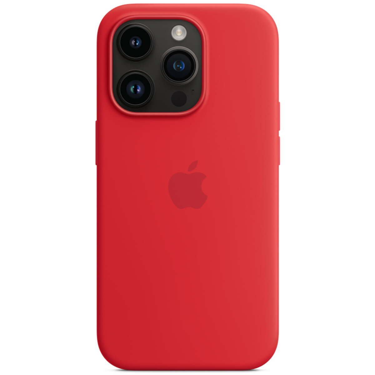 Silicone Backcover MagSafe voor de Apple iPhone 14 Pro - Red