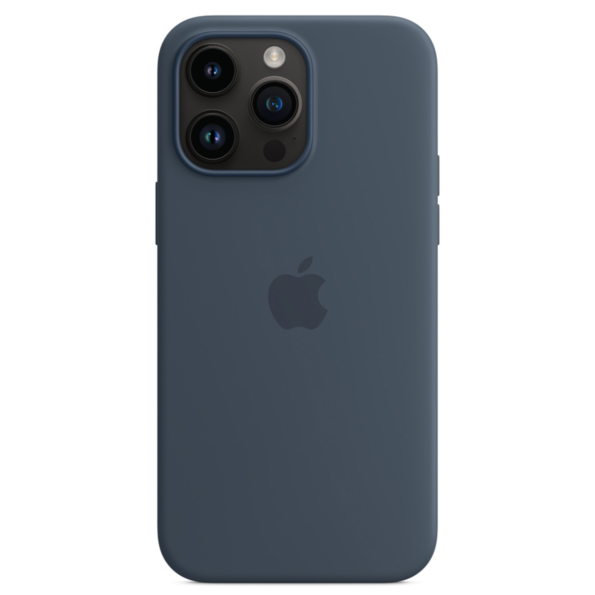 Silicone Backcover MagSafe voor de Apple iPhone 14 Pro Max - Storm Blue