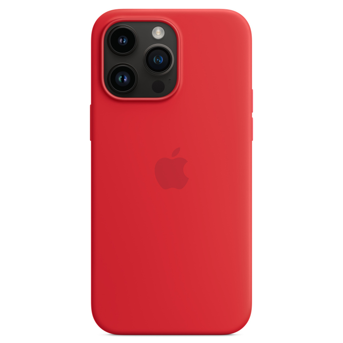 Silicone Backcover MagSafe voor de Apple iPhone 14 Pro Max - Red