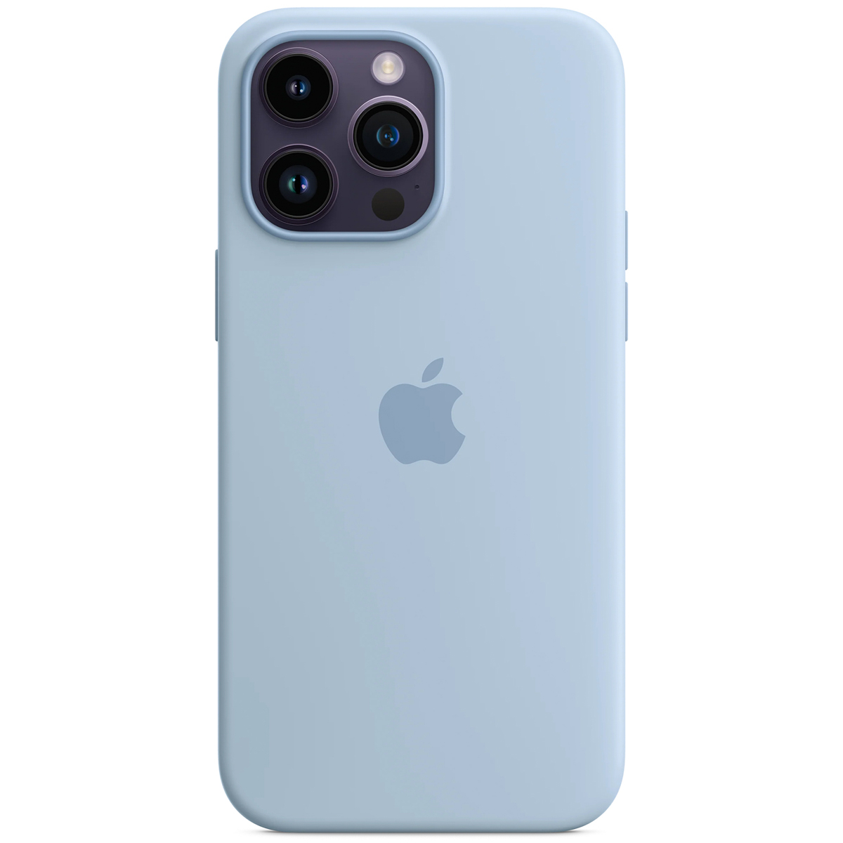Silicone Backcover MagSafe voor de Apple iPhone 14 Pro Max - Sky