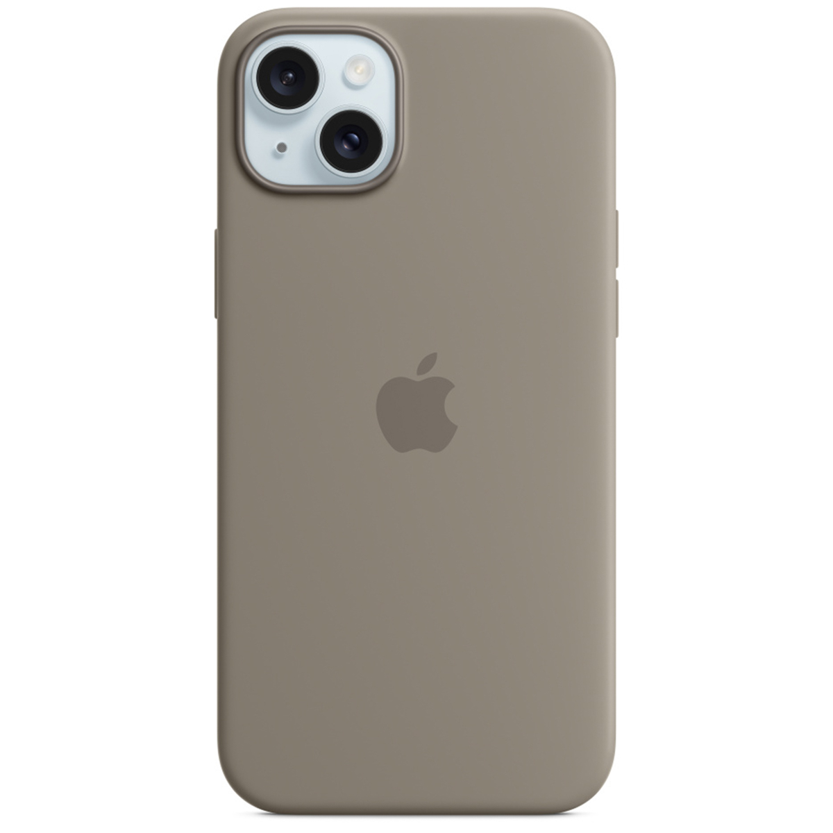 Coque en silicone MagSafe Apple iPhone 15 Plus - Clay