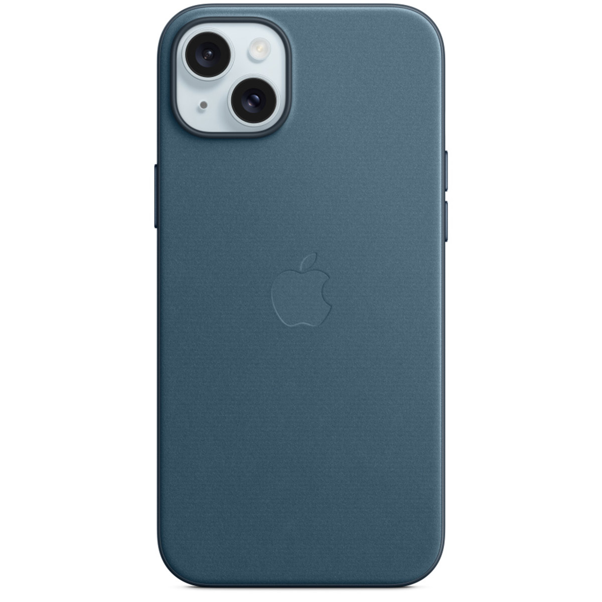 Coque FineWoven MagSafe Apple iPhone 15 Plus - Pacific Blue