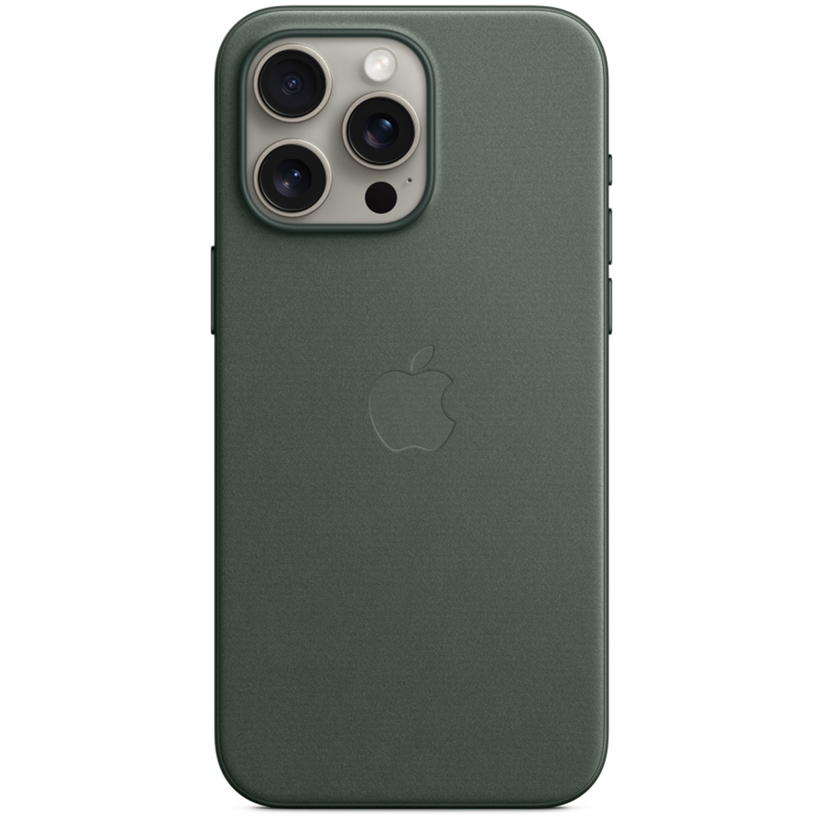 Coque FineWoven MagSafe Apple iPhone 15 Pro Max - Evergreen