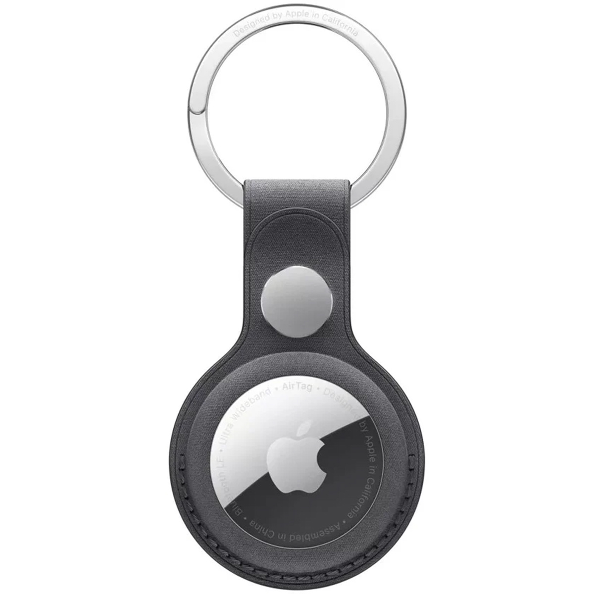 Apple AirTag FineWoven Sleutelhanger - Zwart