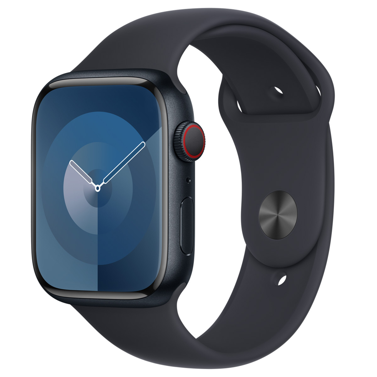 Sport Band voor de Apple Watch | 44/45/46/49 mm - Maat S/M - Midnight