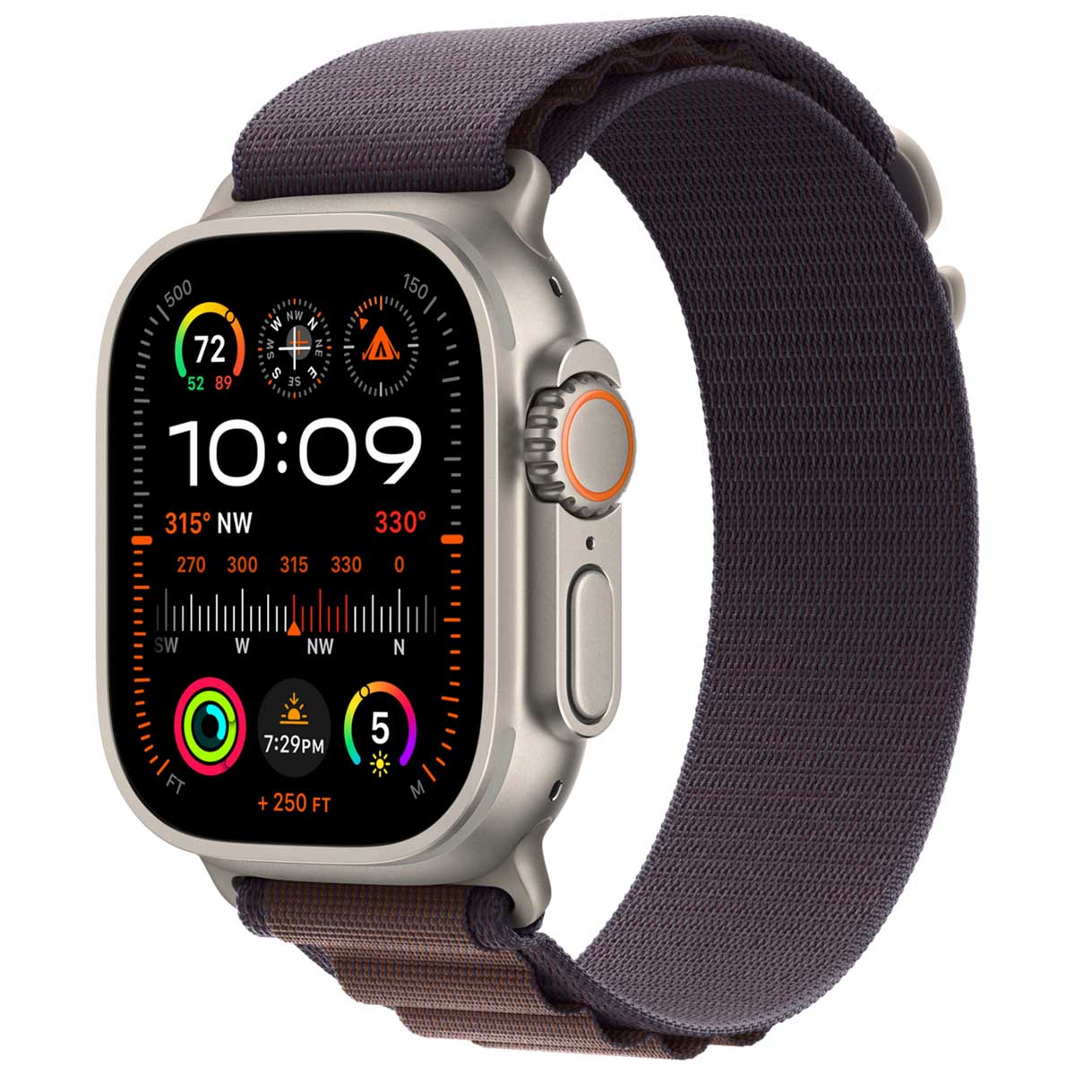 Bracelet Alpine Loop Apple Watch | 44/45/46/49 mm - Taille M - Indigo