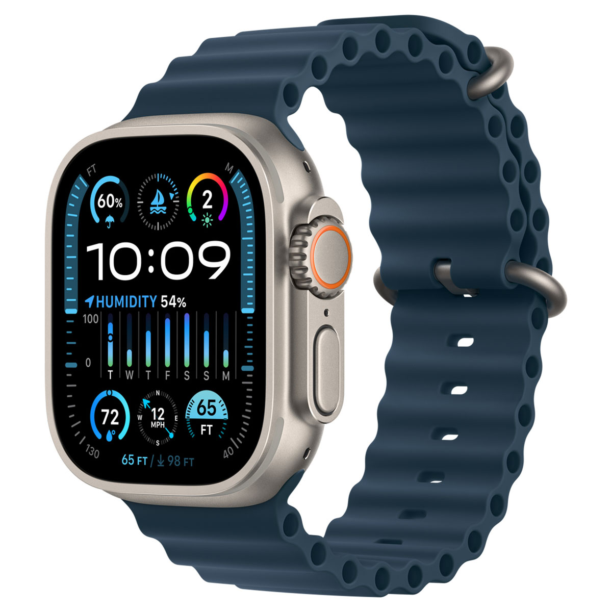 Bracelet Ocean Apple Watch | 44/45/46/49 mm - Blue