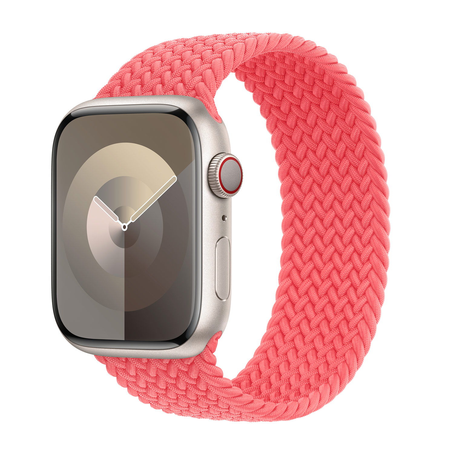 Bracelet Solo tressé Apple Watch | 38/40/41/42 mm - Taille 8 - Guava