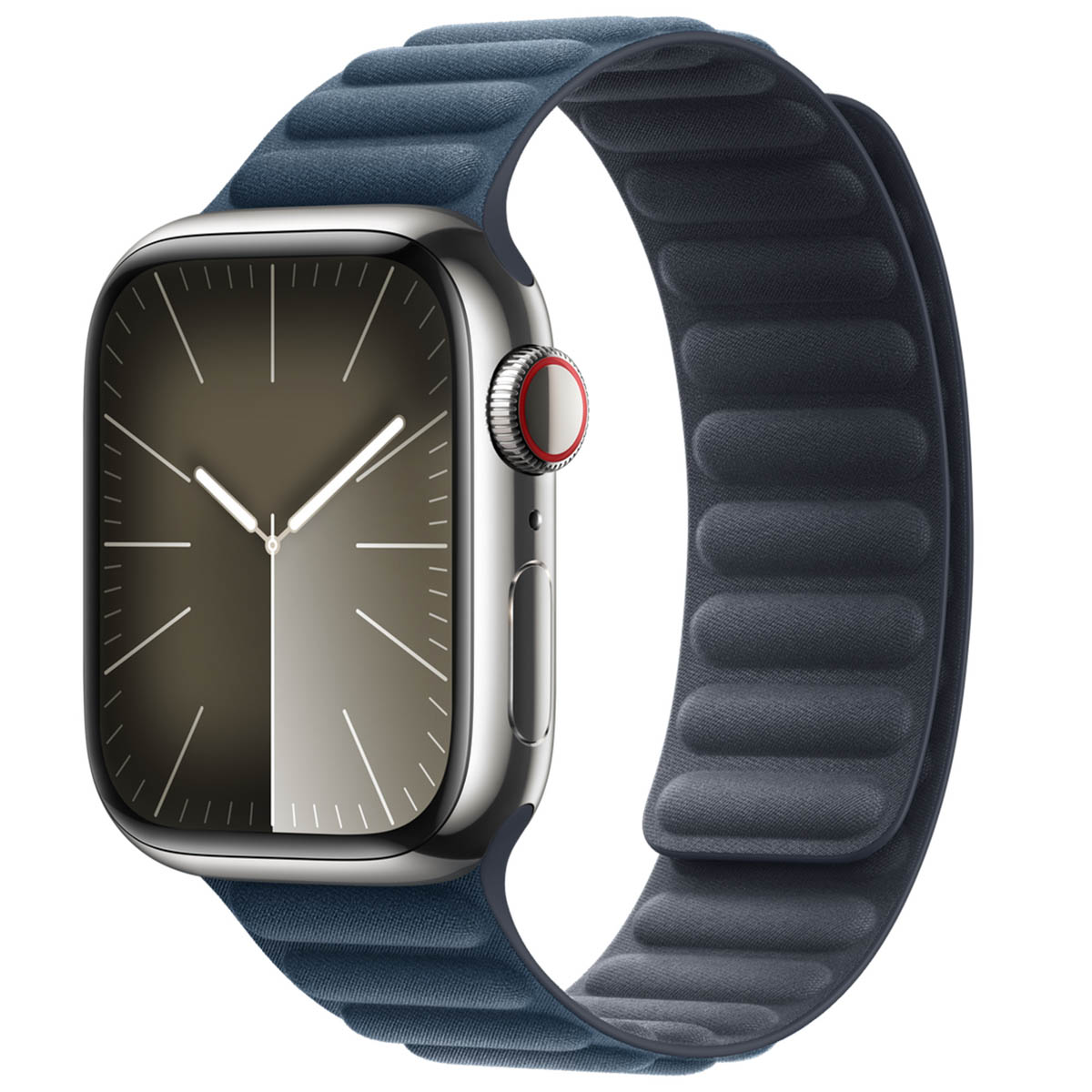 Magnetic Link-bandje FineWoven voor de Apple Watch | 38/40/41/42 mm - Maat M/L - Pacific Blue