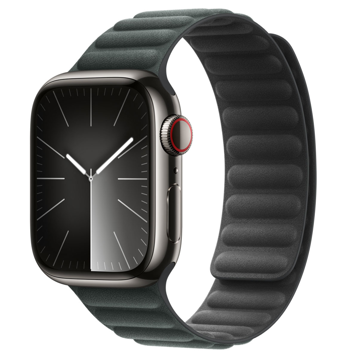 Magnetic Link-bandje FineWoven voor de Apple Watch | 38/40/41/42 mm - Maat M/L - Evergreen