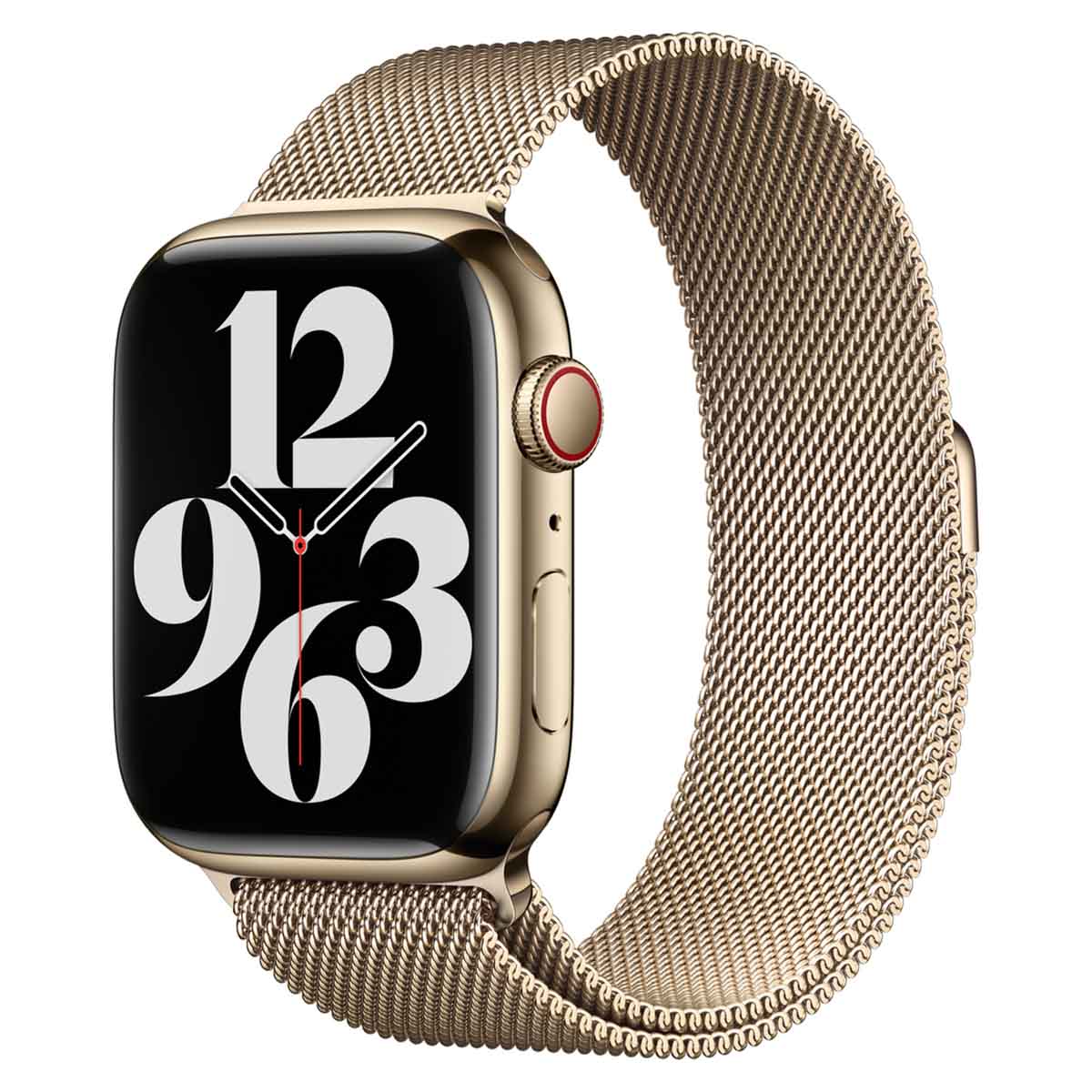 Bracelet à boucle Milanais Apple Watch | 44/45/46/49 mm - Or
