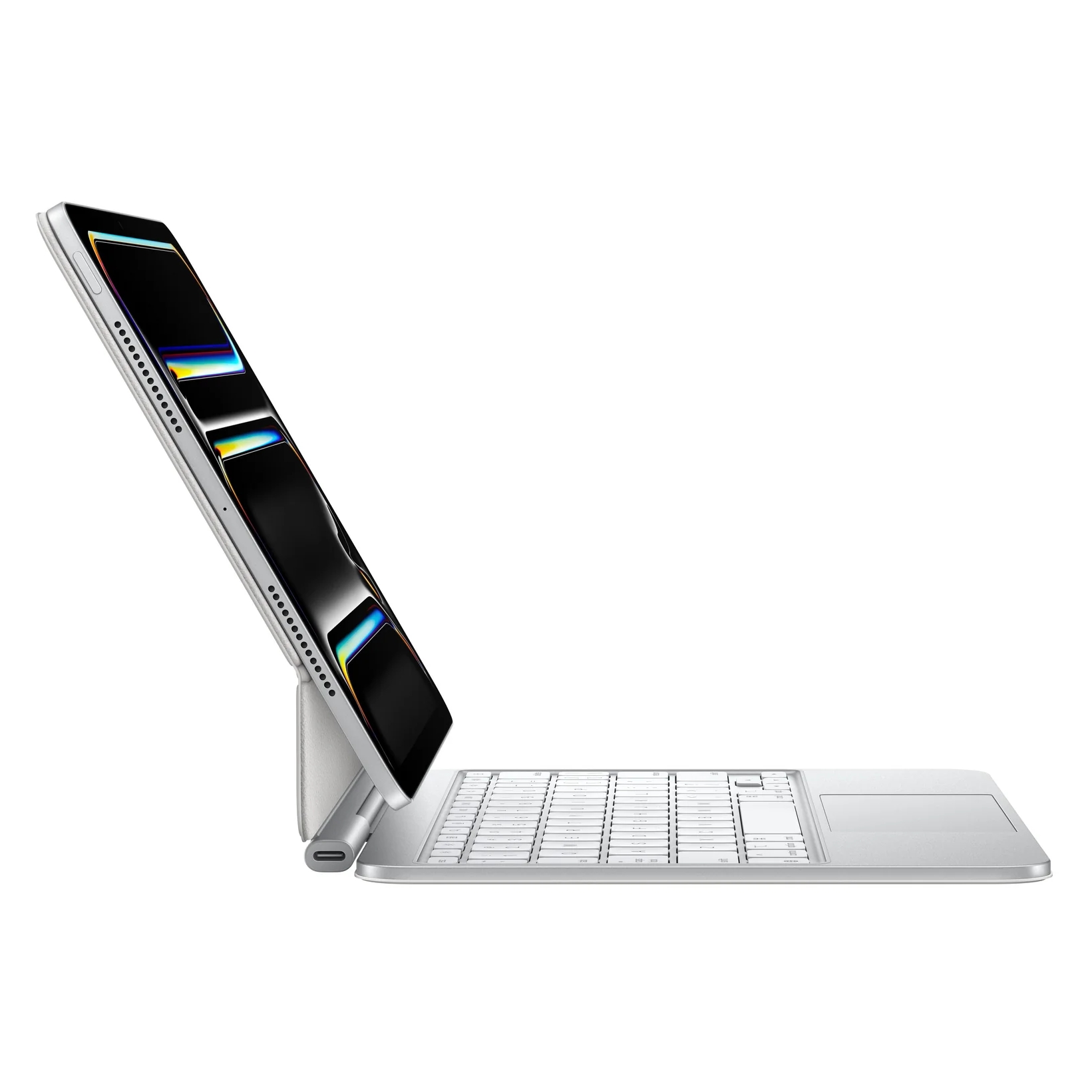 Magic Keyboard Apple iPad Pro 11 (2025) M5 / (2024) M4 - QWERTY / INT - Blanc