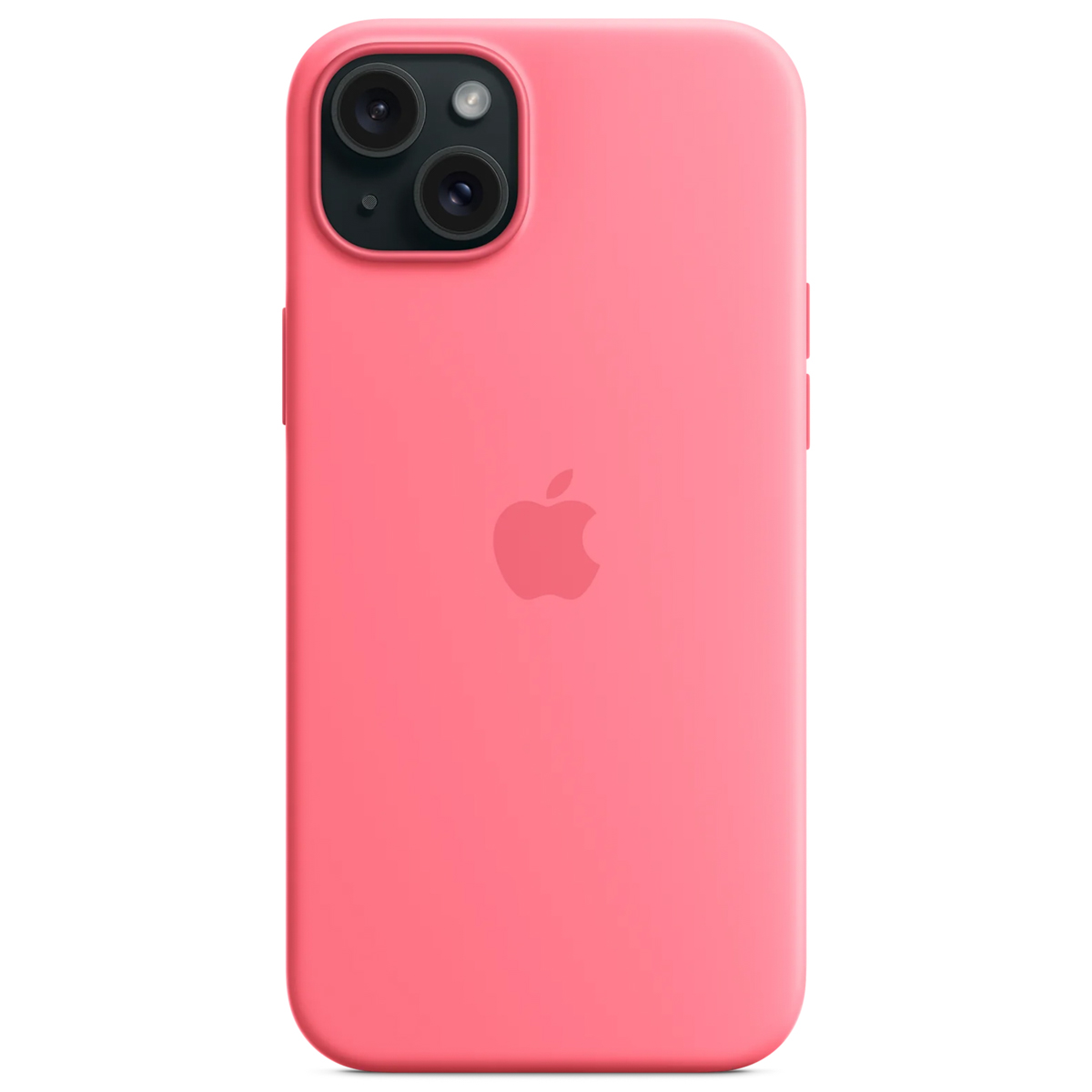 Coque en silicone MagSafe Apple iPhone 15 Plus - Rose